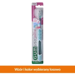 Gum Pro Sensitive Ultra Soft, szczoteczka do wrażliwych zębów i dziąseł, 1 szt.