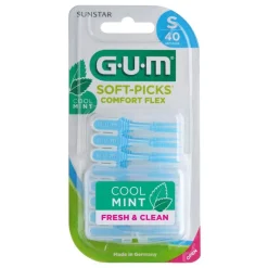 Gum Soft-Picks Comfort Flex, szczoteczka międzyzębowa, Small, 40 szt.