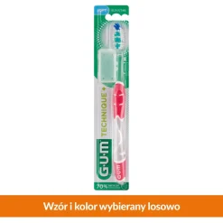 Gum Technique+, szczoteczka do zębów, miękka, 1 szt.