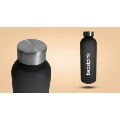 GymBeam BeastPink, butelka Thirst Trap Shadow 500 ml, 1 szt.