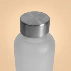 GymBeam BeastPink, butelka Thirst Trap White 500 ml, 1 szt.