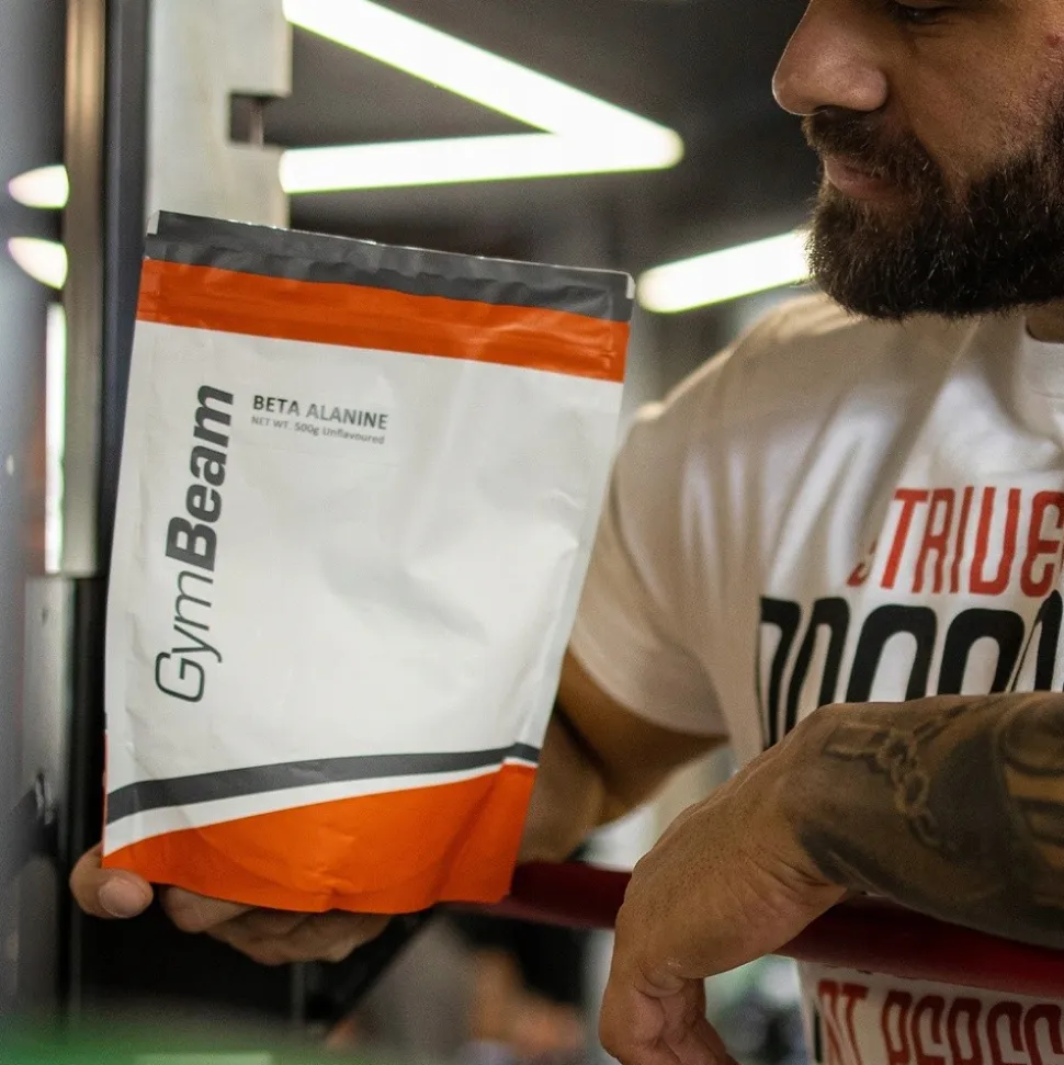 GymBeam Beta Alanina, proszek, bezsmakowy, 250 g