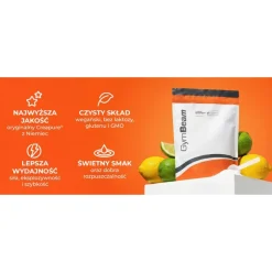 GymBeam Monohydrat kreatyny, proszek, mango-marakuja, 500 g
