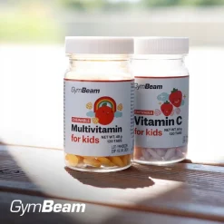 GymBeam Multiwitamina do ssania dla dzieci, tabletki, 120 szt.
