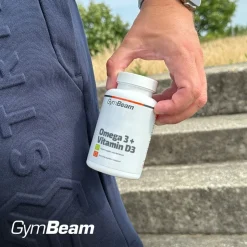 GymBeam Omega 3 + Witamina D3, kapsułki, 90 szt.