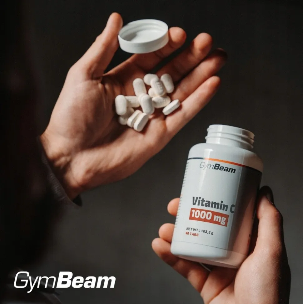 GymBeam Witamina C 1000 mg, tabletki, 30 szt.