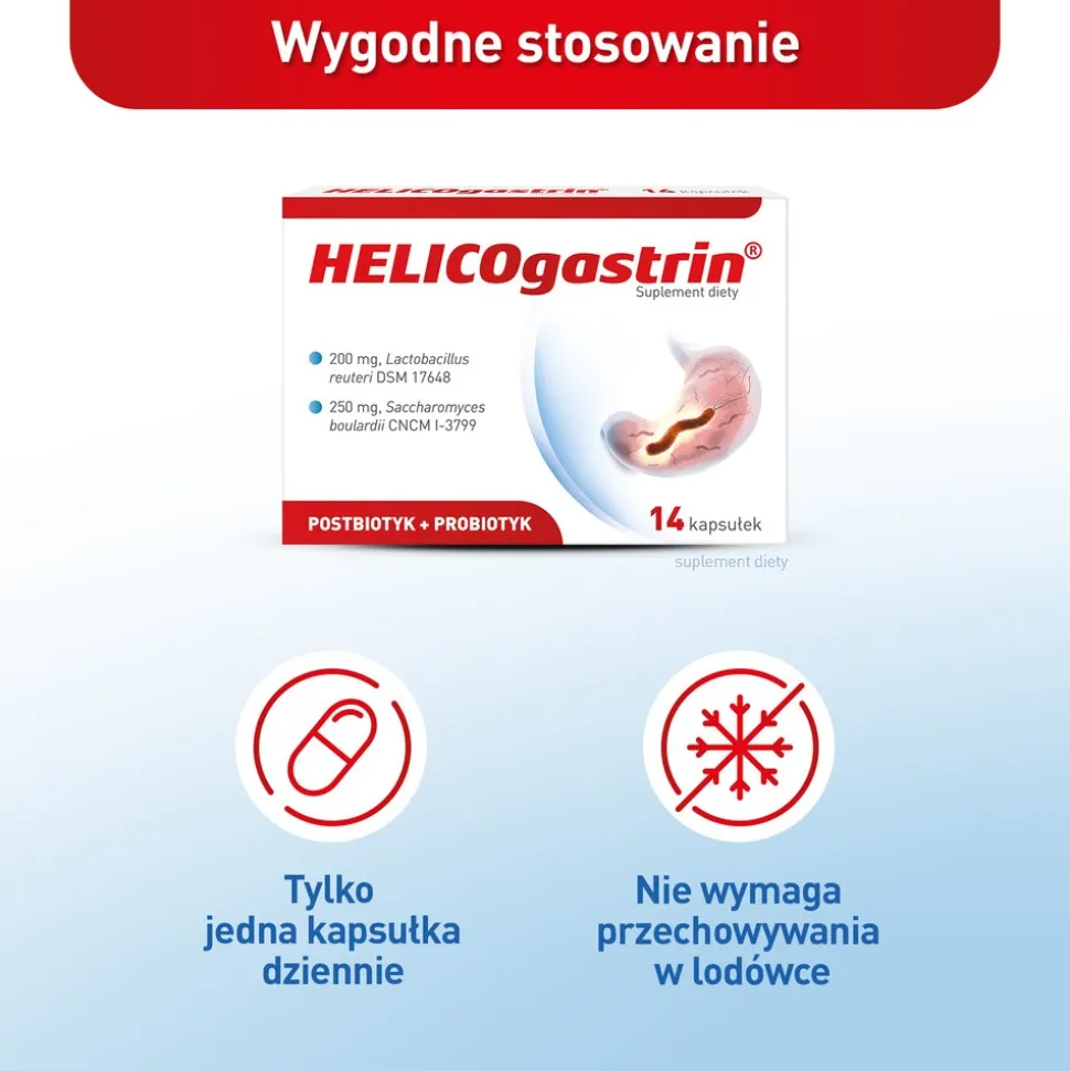 HELICOgastrin, kapsułki, 28 szt.