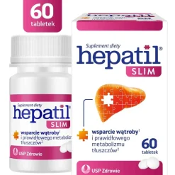 Hepatil Slim, tabletki, 60 szt.