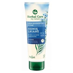 Herbal Care, regenerujący krem do rąk, Siemię lniane, 100 ml