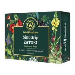 Herbal Monasterium SinuGrip Zatoki, kapsułki, 15 szt.