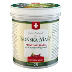 Herbamedicus, szwajcarska maść końska, rozgrzewająca, 150 ml