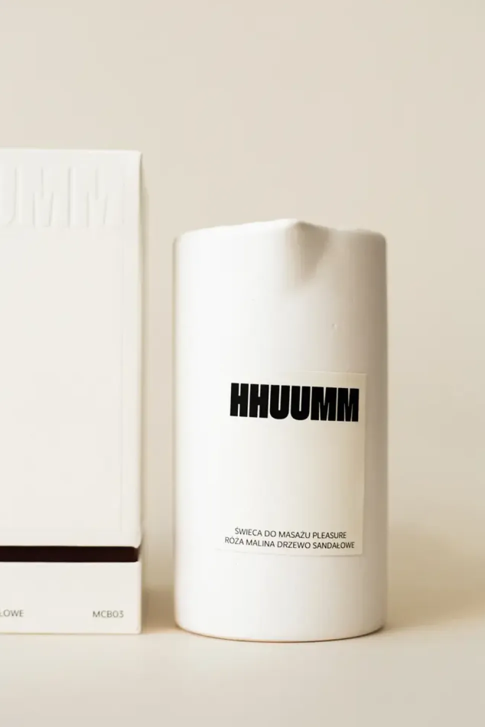 Hhuumm, świeca do masażu Pleasure, 210 ml