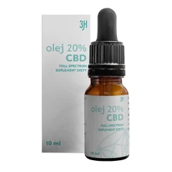 3H olej 20% CBD, olej, 10 ml