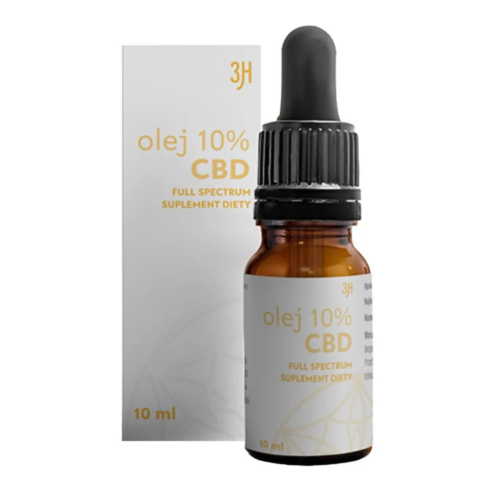 3H Olej 10% CBD, płyn, 10 ml