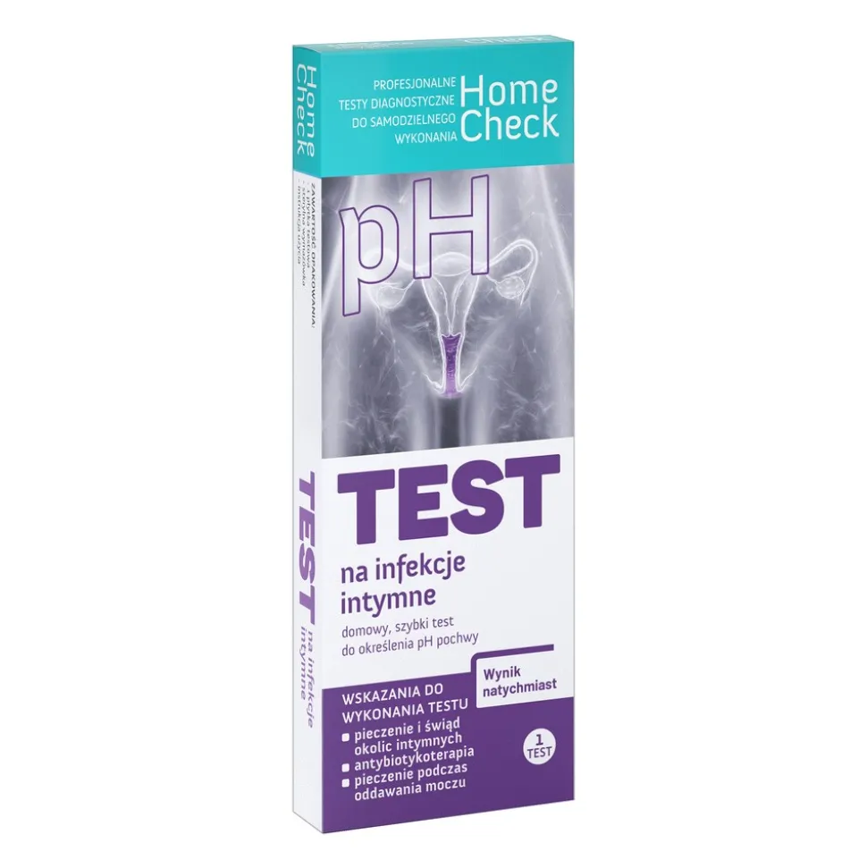 Home Check Test na infekcje intymne pochwy, panelowy, 1 szt.