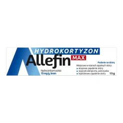 Hydrokortyzon Allefin Max, 10 mg/g, krem, 15 g