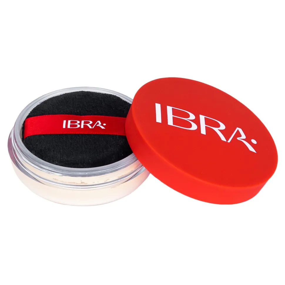Ibra, sypki puder transparentny, nr 2, 12 g