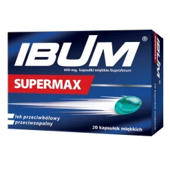 Ibum Supermax, 600 mg, kapsułki miękkie, 20 szt.