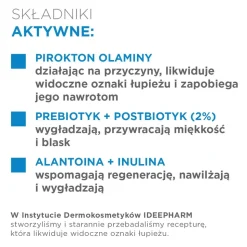 Idee Derm, dermatologiczny szampon przeciwłupieżowy, 300 ml