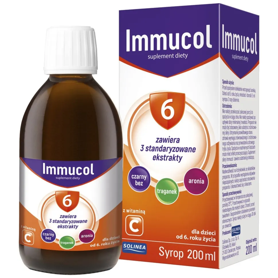 Immucol 6, syrop, 200 ml