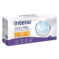 Inteno Safety Plus, pieluchomajtki dla dorosłych, XL, 15 szt.