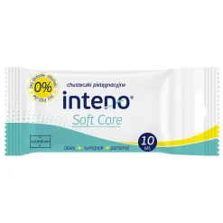 INTENO Soft Care, chusteczki pielęgnacyjne, 10 szt.