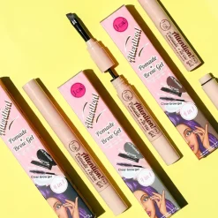 J.Cat Beauty, Attention!, pomada z żelem do stylizacji brwi 4w1, 101 Soft Brown, 2,7 g