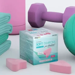 JoyDivision Soft Tampons Mini, tampony bez sznurka, 3 szt.