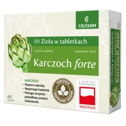 Karczoch forte, tabletki, 60 szt.
