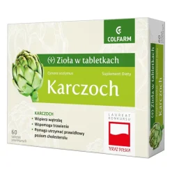 Karczoch, tabletki powlekane, 30 szt.