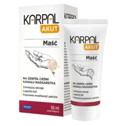 Karpal Akut, maść na zespół cieśni kanału nadgarstka, 50 ml