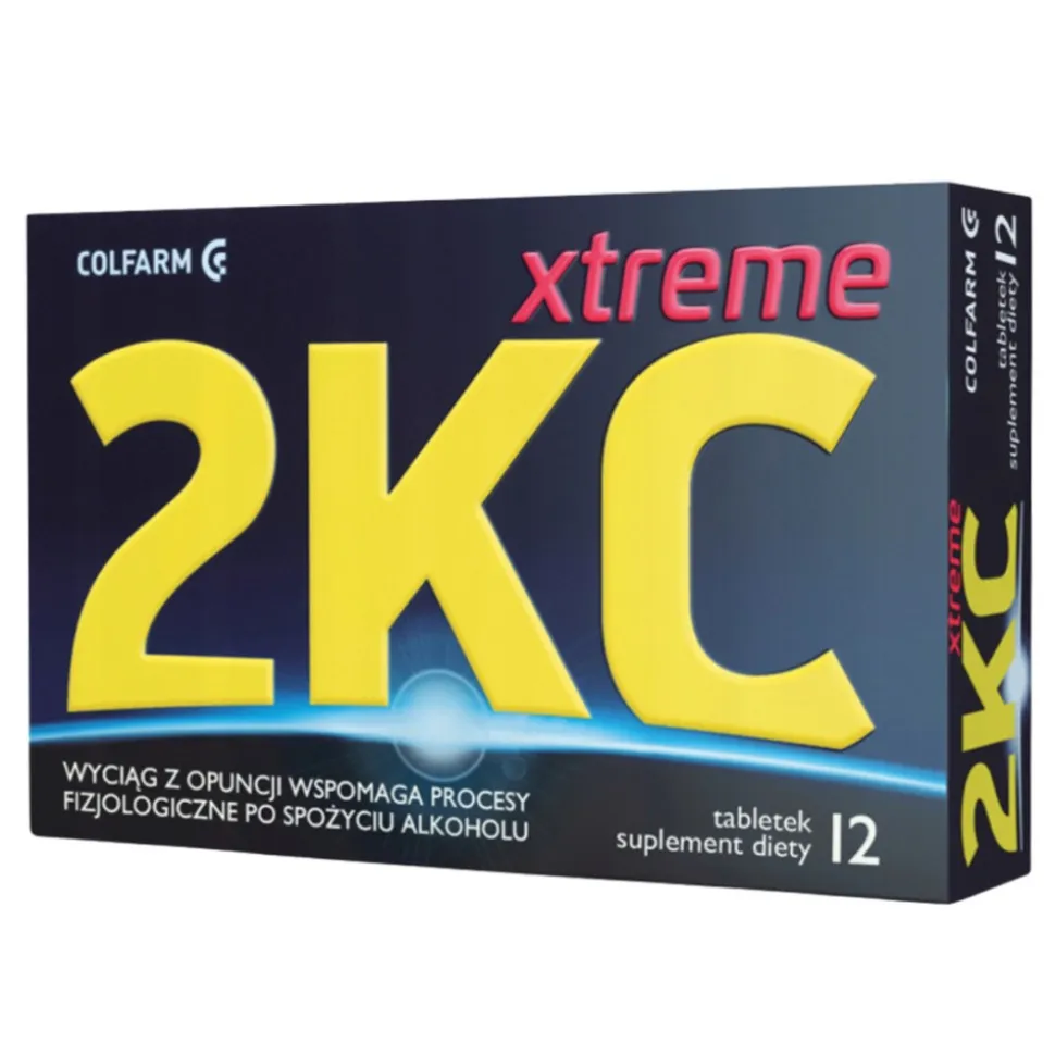 2KC Xtreme, tabletki powlekane, 12 szt.