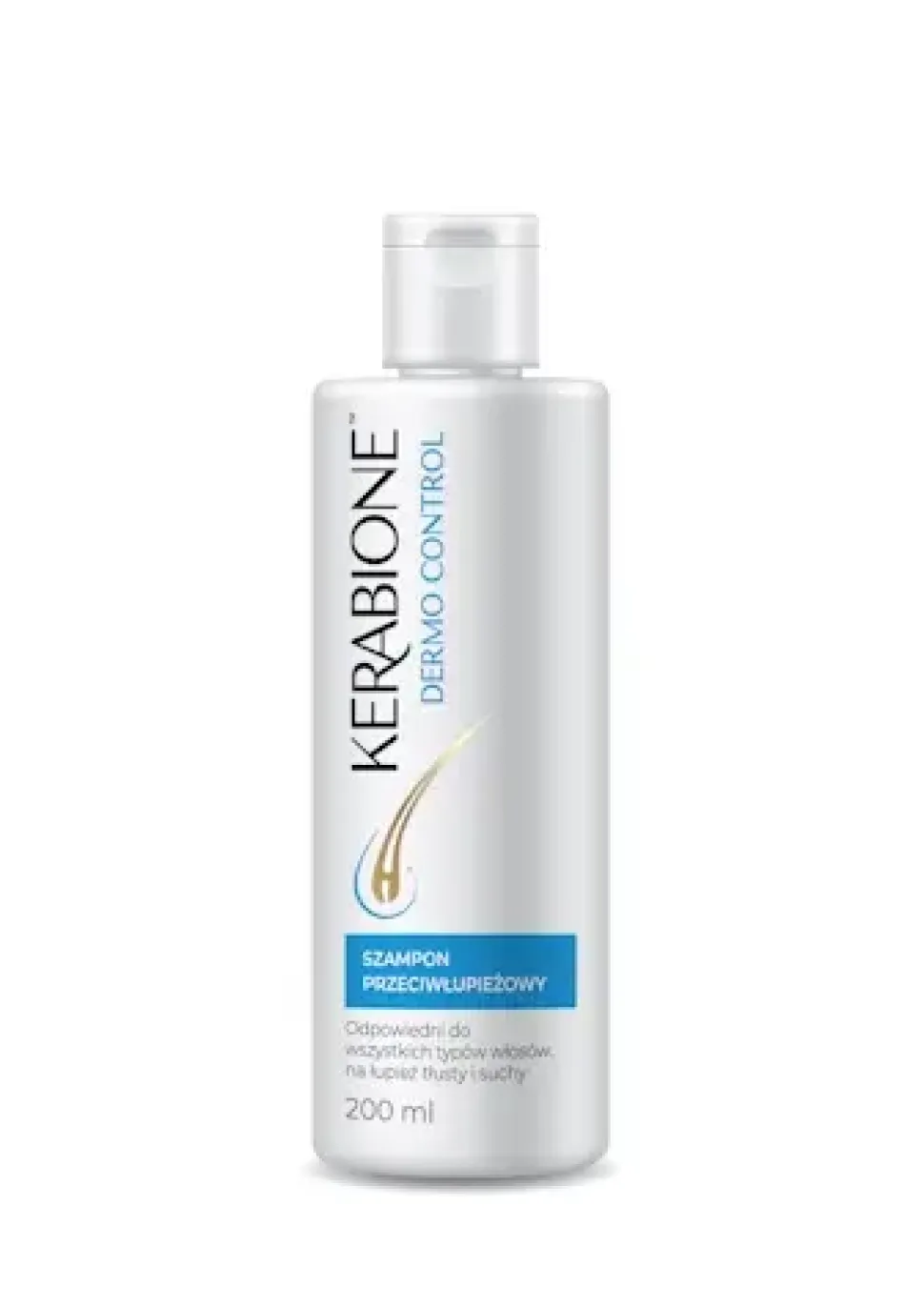Kerabione Dermo Control, szampon przeciwłupieżowy, 200 ml