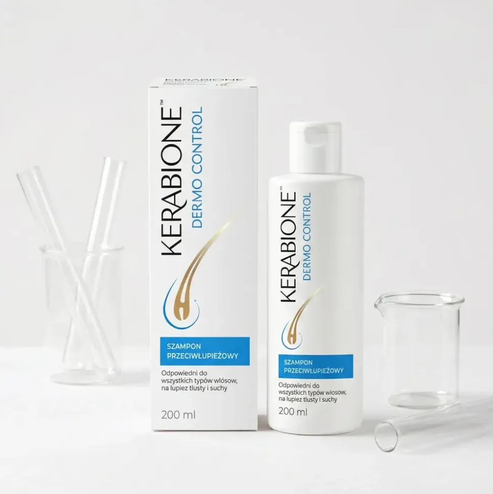Kerabione Dermo Control, szampon przeciwłupieżowy, 200 ml