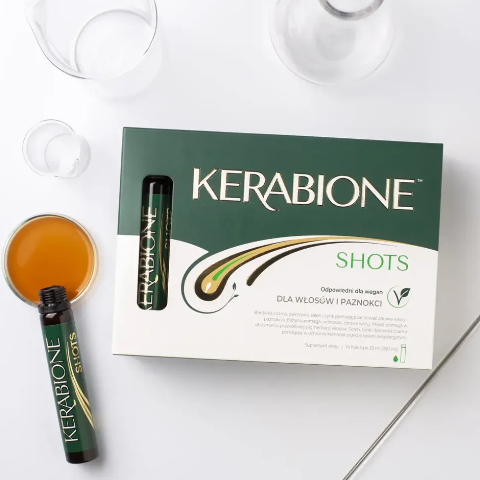 Kerabione Shots, fiolki, 25 ml x 14 szt.