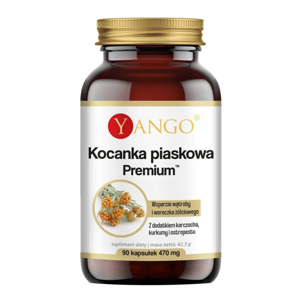 Kocanka piaskowa Premium, kapsułki, 90 szt.