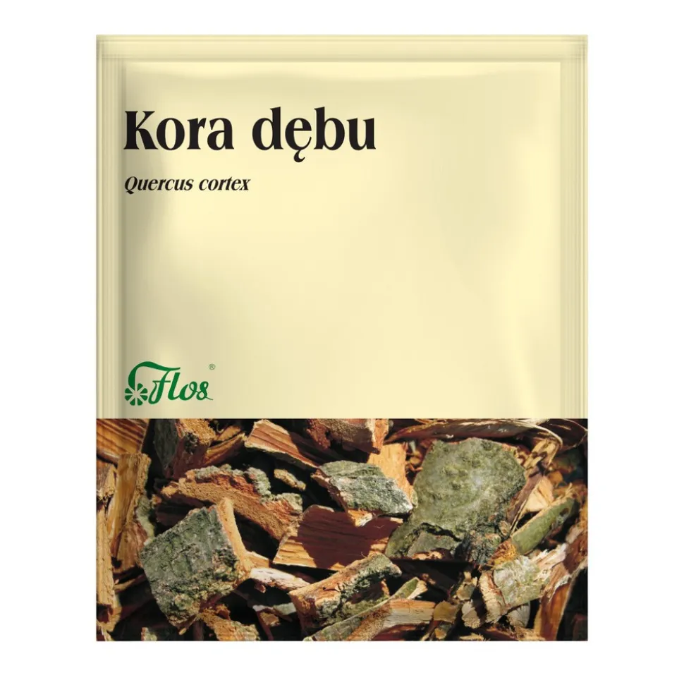 Kora dębu, zioło pojedyncze, 50 g (Flos)