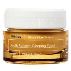 Korres Black Pine Primus, krem, p/zmarsz.,n/noc, 40 ml
