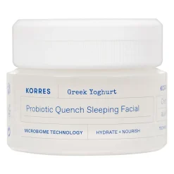 Korres Greek Yoghurt, krem na noc z probiotykami, 40 ml
