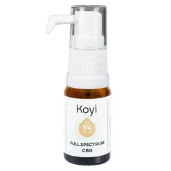 Koyi Full Spectrum Olejek konopny CBG 5% + CBD 2%, krople, 10 ml