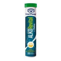 Kruger Vital Power Alko Revital, tabletki musujące, smak cytrynowy, 20 szt.
