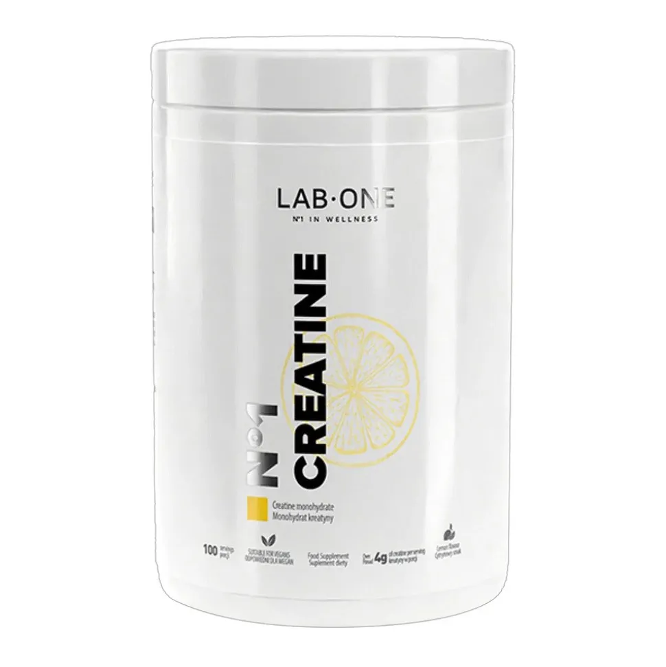 Lab One N°1 Creatine, proszek, smak cytrynowy, 500 g