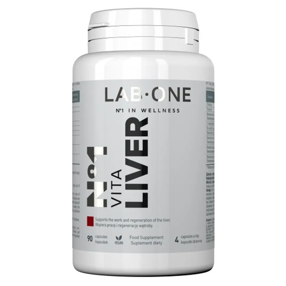 Lab One Vita LIVER, kapsułki twarde, 90 szt.