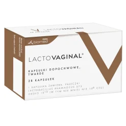 Lactovaginal, kapsułki dopochwowe, twarde, 14 szt.