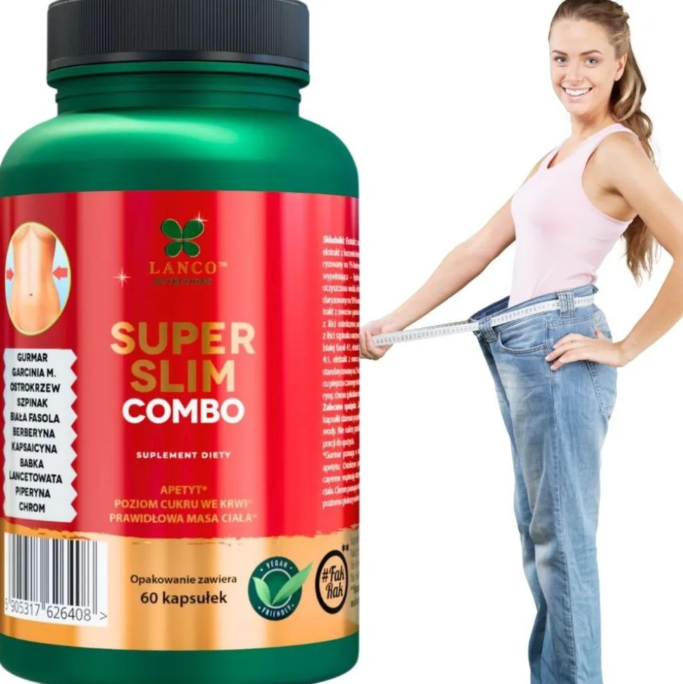 Lanco Nutritions Super Slim Combo, kapsułki, 60 szt.