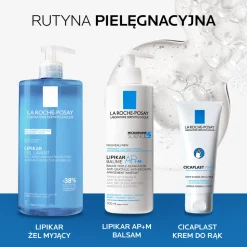 La Roche-Posay, Lipikar Gel Lavant, żel myjący pod prysznic, 1 l