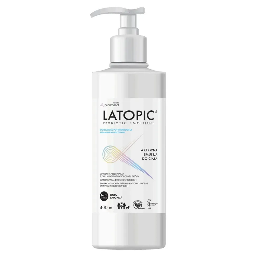 Latopic, emulsja do ciała, 400 ml