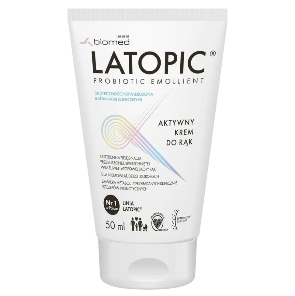Latopic, regenerujący krem do rąk, 50 ml