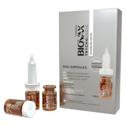 L'biotica Biovax Trychologic Advanced Detox, kuracja detoksykująca do włosów, 7 x 5 ml
