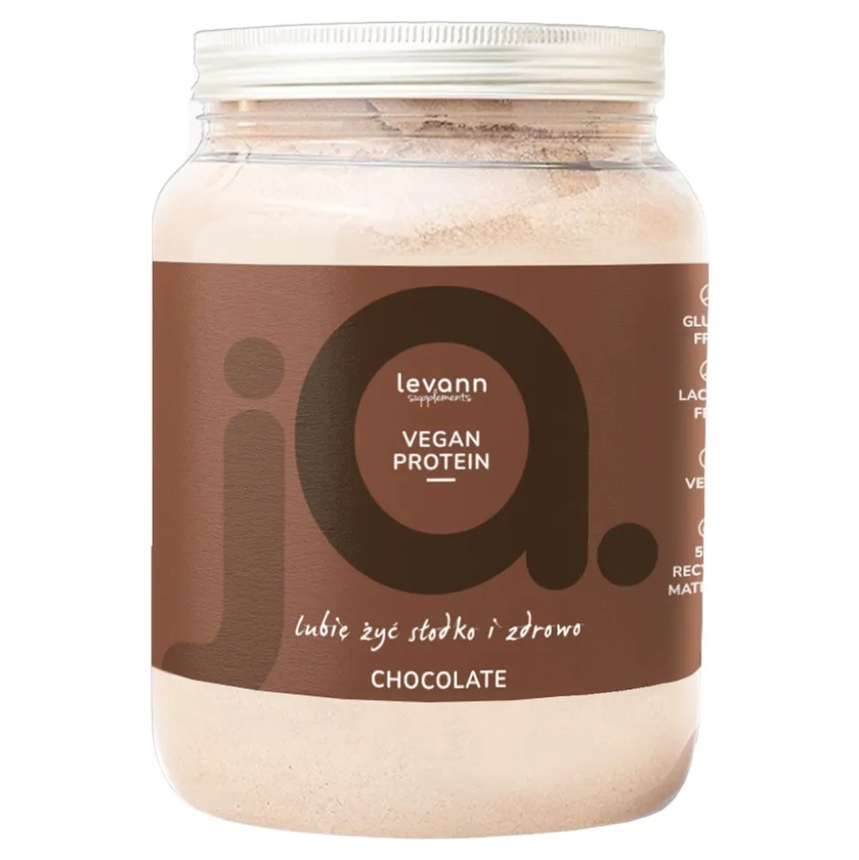 Levann "jA" Vegan Protein Chocolate, proszek, 500 g